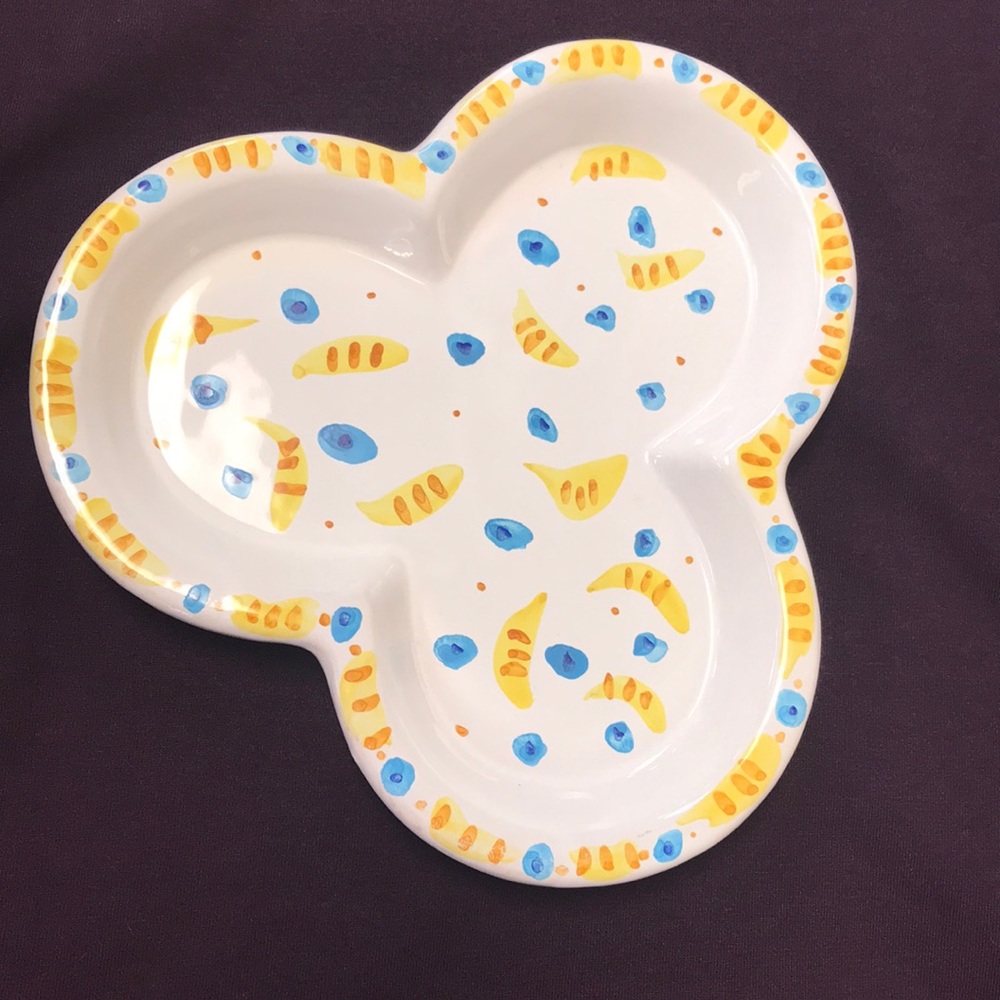 Montalcino, Italy…Italian pottery dish‎